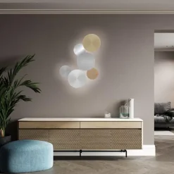 Straluma Aluminium LED wandlamp op accu 3-standen dimbaar><noscript><img width=