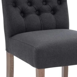 Straluma Antraciete eetkamerstoel met eiken poten><noscript><img width=