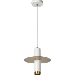 Straluma Badkamer hanglamp GU10 spot cilinder wit/brons> Badkamerverlichting|Hanglampen