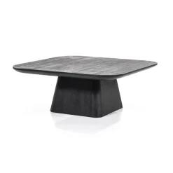 Straluma Bijzettafel Aron zwart 80x80 cm> Bijzettafels|Salontafels