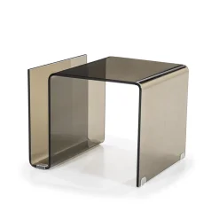 Straluma Bijzettafel bruin 48x42x38 cm> Bijzettafels