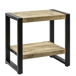 Straluma Bijzettafel 2-laags mango hout naturel> Bijzettafels