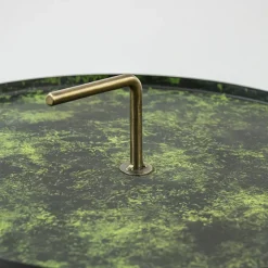 Straluma Bijzettafel Saphire groen met brons 39 cm><noscript><img width=