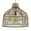 Straluma Botanische hanglamp Pocita rotan naturel 48 cm> Eettafellampen|Light and Living