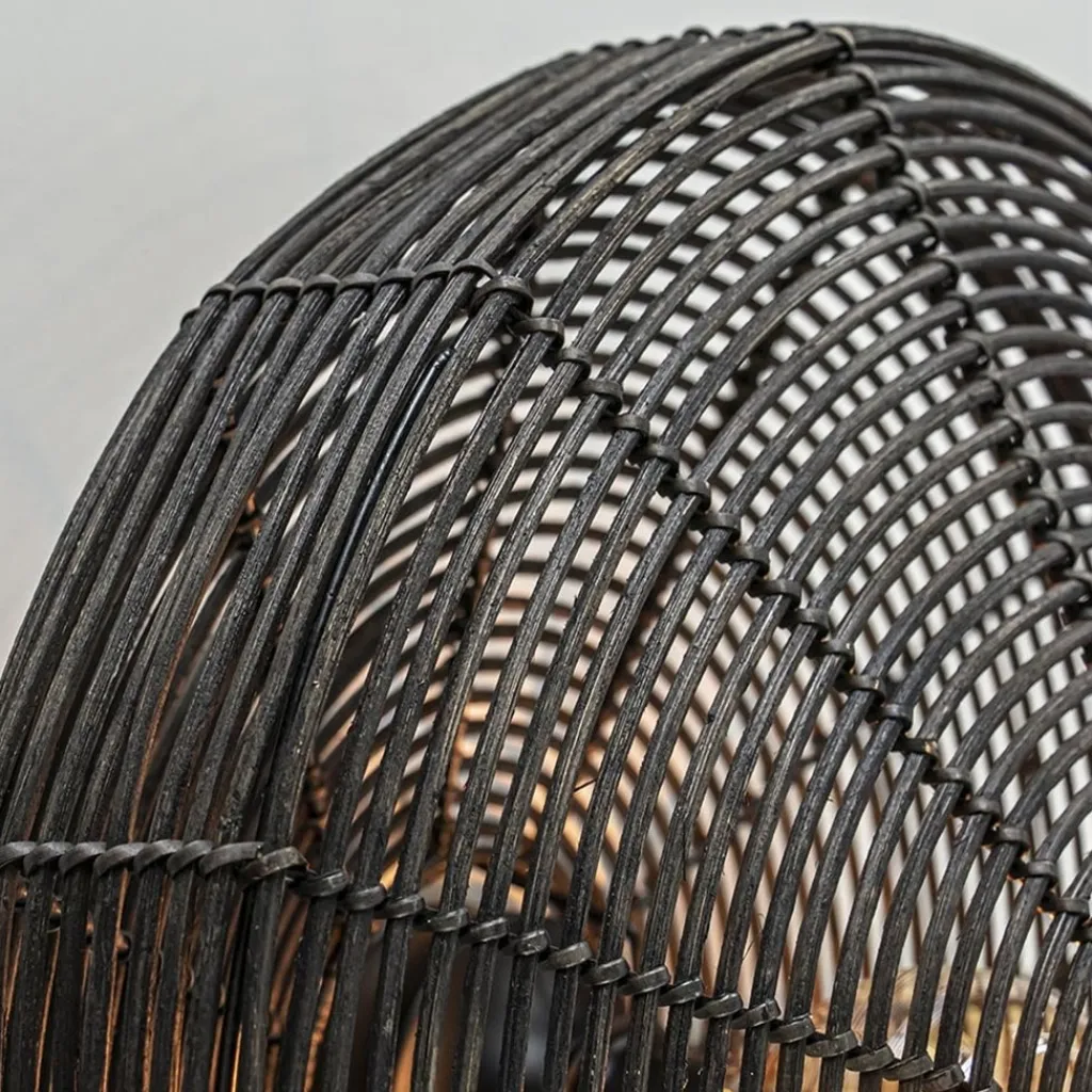 Straluma Botanische wandlamp Mataka donker bruin rotan L&L> Light and Living|Woonkamerlampen