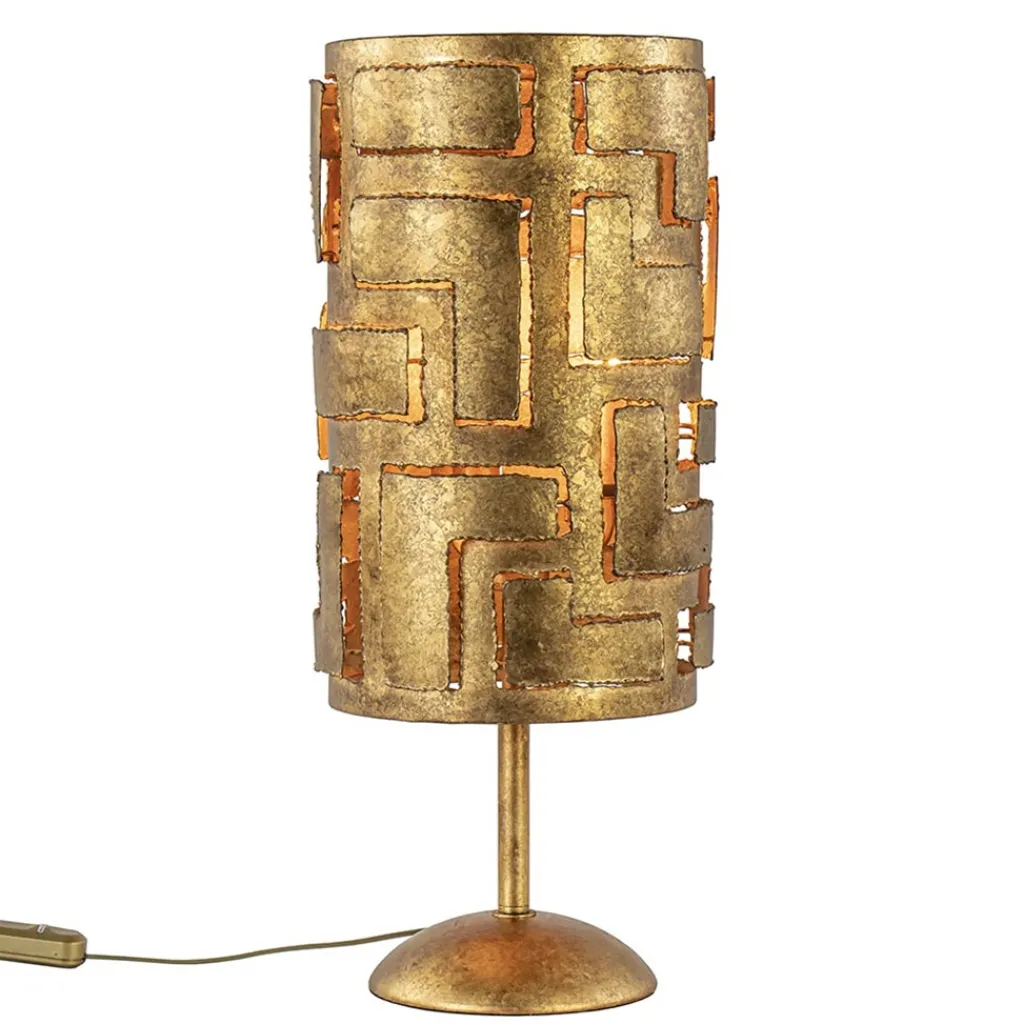 Straluma Brons metalen tafellamp inclusief dimmer> Tafellampen|Decoratieve Verlichting