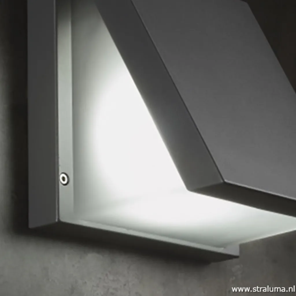 Straluma Buitenlamp wandlamp antraciet IP54> Wandlampen|Buitenlampen
