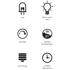 Straluma Calex Colors Elegance Avesta Marron dimbaar><noscript><img width=