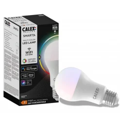 Straluma Calex Smart Home E27 A60 LED lichtbron 9.4W RGBW><noscript><img width=