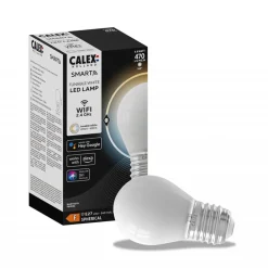 Straluma Calex Smart Home E27 LED filament softline kogellamp P45> Smart lampen|Calex