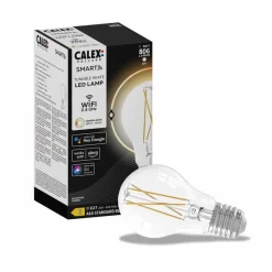 Straluma Calex Smart Home E27 LED filament helder A60><noscript><img width=