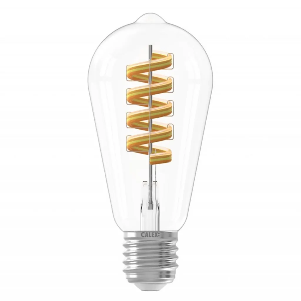 Straluma Calex Smart Rustiek ST64 Helder Flex Filament> Smart lampen|Calex