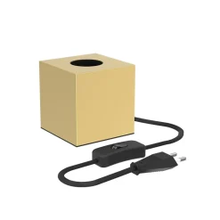 Straluma Calex tafelarmatuur kubus goud> Tafellampen|Calex