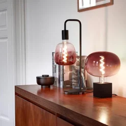 Straluma Calex tafellamp U-Line mat zwart exclusief lichtbron><noscript><img width=