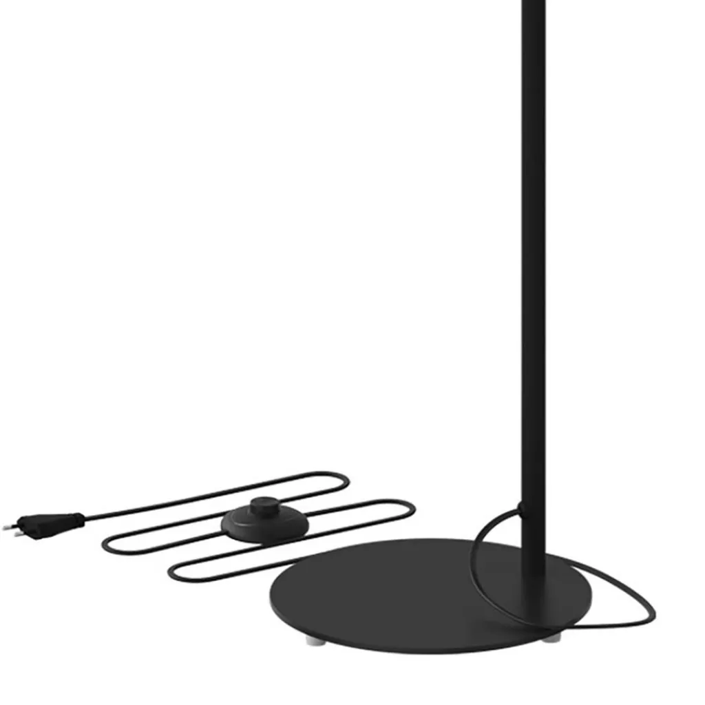 Straluma Calex vloerlamp U-Line mat zwart excl lichtbron> Calex|Woonkamerlampen