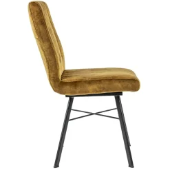 Straluma Chique eetkamerstoel velours goud><noscript><img width=