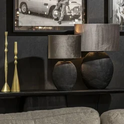 Straluma Chique lampvoet Skeld mat zwart exclusief kap><noscript><img width=