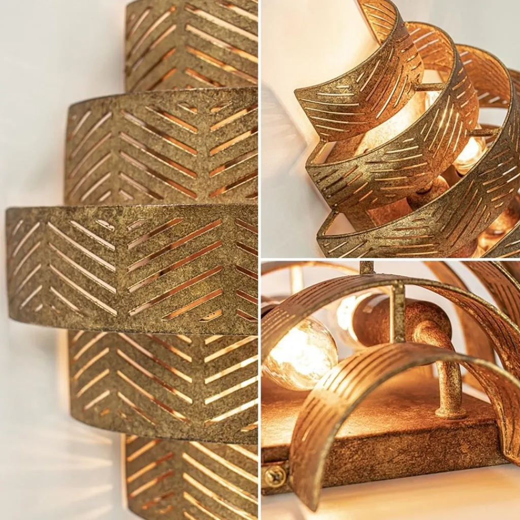 Straluma Decoratieve wandlamp ambachtelijk brons> Wandlampen|Decoratieve Verlichting