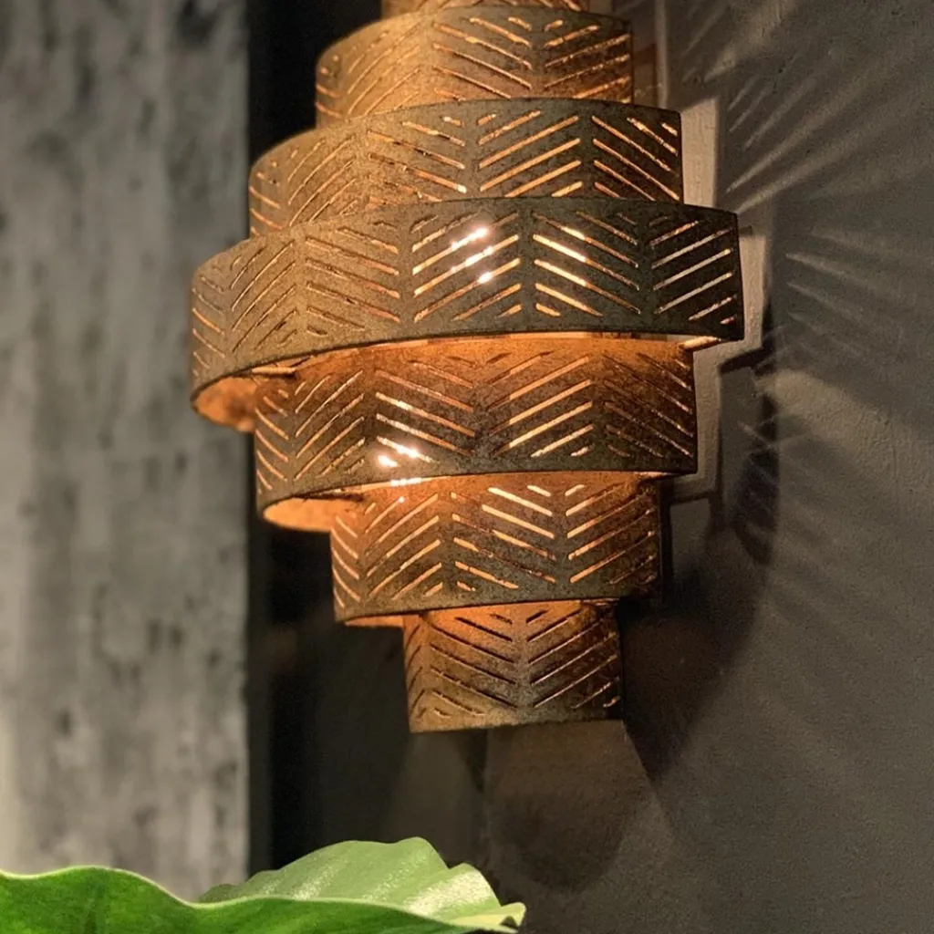 Straluma Decoratieve wandlamp ambachtelijk brons> Wandlampen|Decoratieve Verlichting