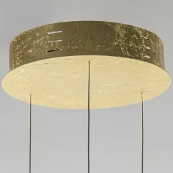 Straluma Design LED hanglamp 3-lichts rond goldleaf><noscript><img width=