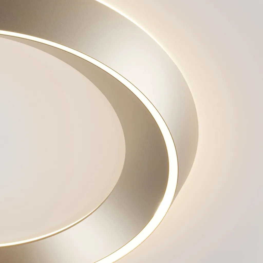 Straluma Design plafondlamp Tidal champagne> Plafondlampen|LED Plafondlampen