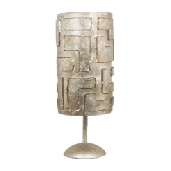 Straluma Design tafellamp ambachtelijk zilver> Design Verlichting|Woonkamerlampen