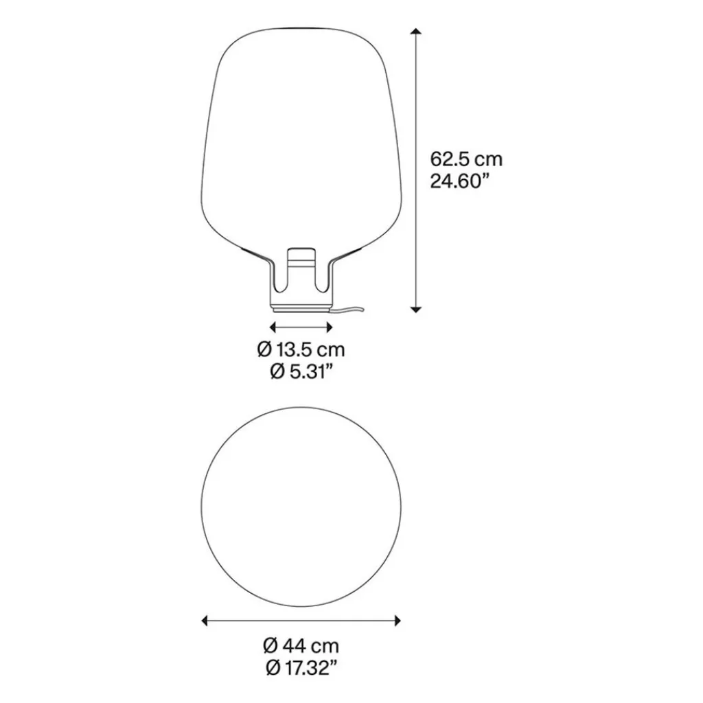 Straluma Design tafellamp Flar large terra/turqoise> Tafellampen|Design Verlichting