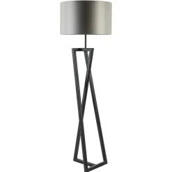 Straluma Design vloerlamp frame mat zwart excl kap> Lampenvoeten|Woonkamerlampen