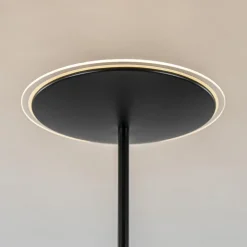 Straluma Dimbare LED uplighter vloerlamp mat zwart><noscript><img width=