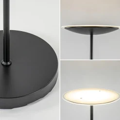 Straluma Dimbare LED uplighter vloerlamp mat zwart><noscript><img width=