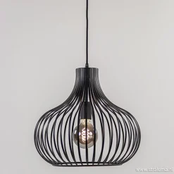 Straluma Draadhanglamp medium zwart 38cm> Draadlampen|Pendel Lampen