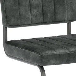 Straluma Eetkamerstoel hunter groen met zwart onderstel><noscript><img width=