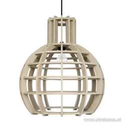 Straluma Eettafel hanglamp Globe Lingehof hout> Eettafellampen|Industriële Verlichting