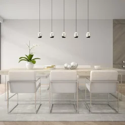 Straluma Eettafelhanglamp Clear Egg met zwart inclusief LED><noscript><img width=