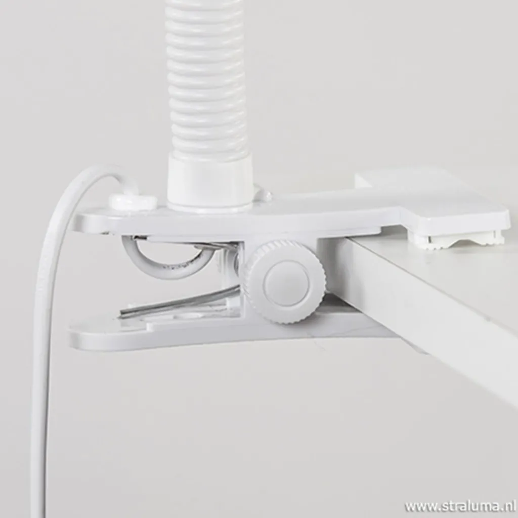 Straluma Functionele klemlamp wit verstelbaar> Klemlampen|Leeslampen