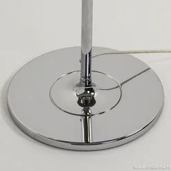 Straluma Glazen tafellamp Pearl met chroom><noscript><img width=