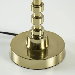 Straluma Gouden lampvoet Kaliro Light and Living excl kap> Tafellampen|Lampenvoeten