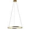 Straluma Grote design hanglamp LED gouden ring> Hanglampen|Eettafellampen
