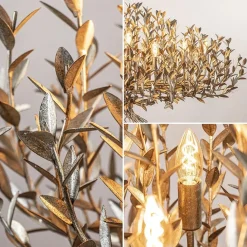 Straluma Grote design hanglamp ovaal oud zilver><noscript><img width=