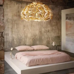 Straluma Grote design hanglamp Quantica goud><noscript><img width=