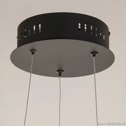 Straluma Grote design hanglamp zwart LED><noscript><img width=