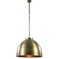 Straluma Grote hanglamp Kylie metaal oud brons> Eettafellampen|Light and Living