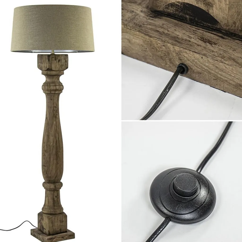 Straluma Grote lampvoet Robbia weather barn Light and Living> Lampenvoeten|Light and Living