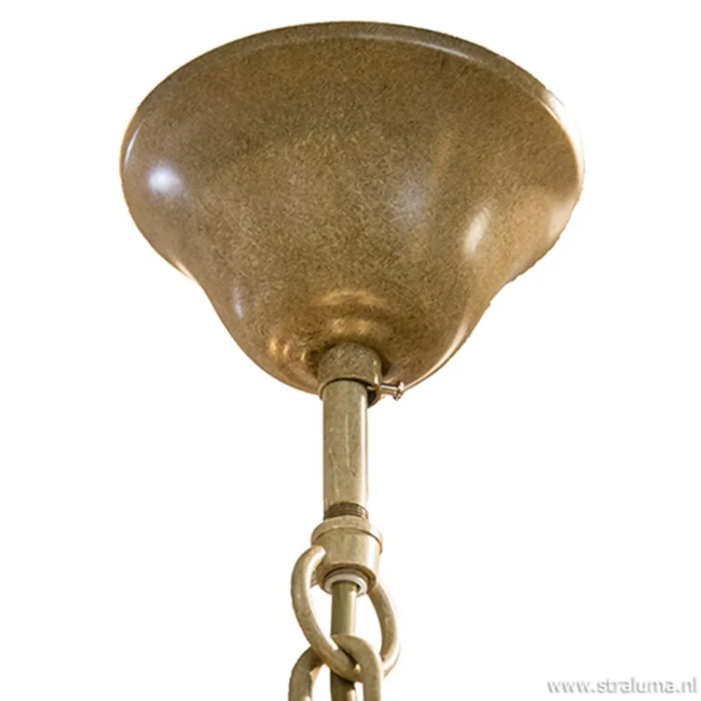 Straluma Grote 12-lichts kroonluchter met geweien> Eettafellampen|Videverlichting