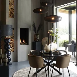 Straluma Grote Light and Living hanglamp Bahoto mat zwart><noscript><img width=