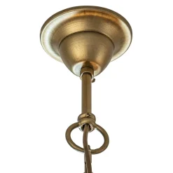 Straluma Grote ovale hanglamp Blow mat brass><noscript><img width=