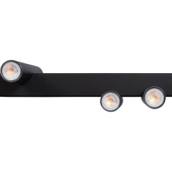 Straluma Hanglamp 8 tubes op balk zwart 140cm><noscript><img width=