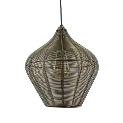 Straluma Hanglamp Alvaro 27cm antiek brons> Eettafellampen|Light and Living