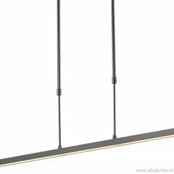 Straluma Hanglamp balk zwart 160cm direct led><noscript><img width=