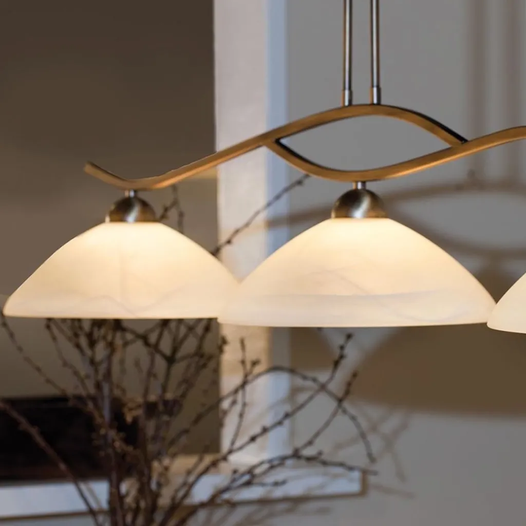 Straluma Hanglamp Capri brons/Glas> Eettafellampen|Eetkamerverlichting